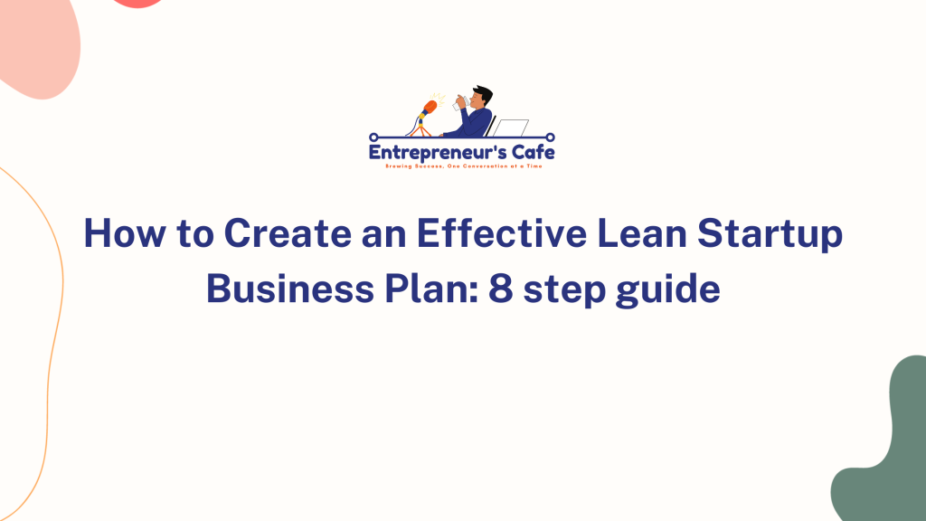 lean startup business plan